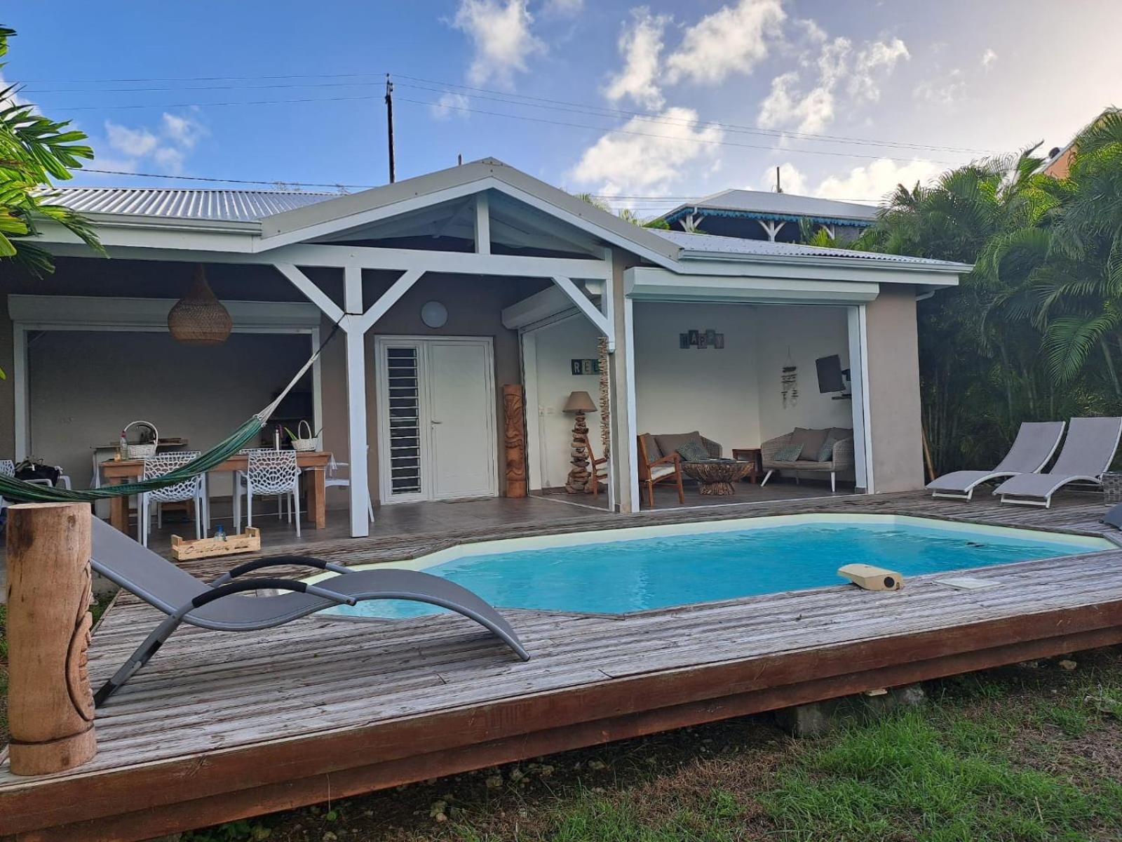 Villa Ana 5 Minutes A Pied Des Plages Sainte-Anne  Exterior foto